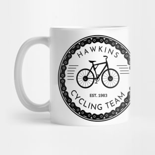 Hawkins Cycling Team III - White - Funny Mug